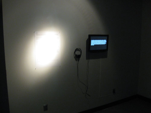 Image of the Blood Sugar installation.