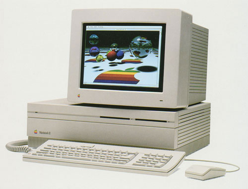 The Macintosh II.