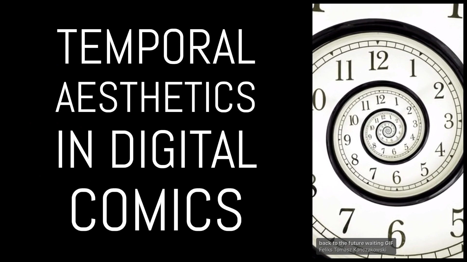 Image from Timeframing: Temporal Aesthetics in Digital Comics
